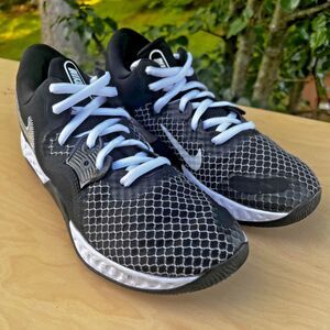 Nike Renew Elevate 2 Mens Basketball Shoes Black White Size 10.5